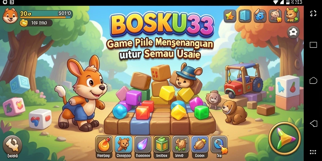 Gameplay yang seru dan menantang dalam BOSKU33.