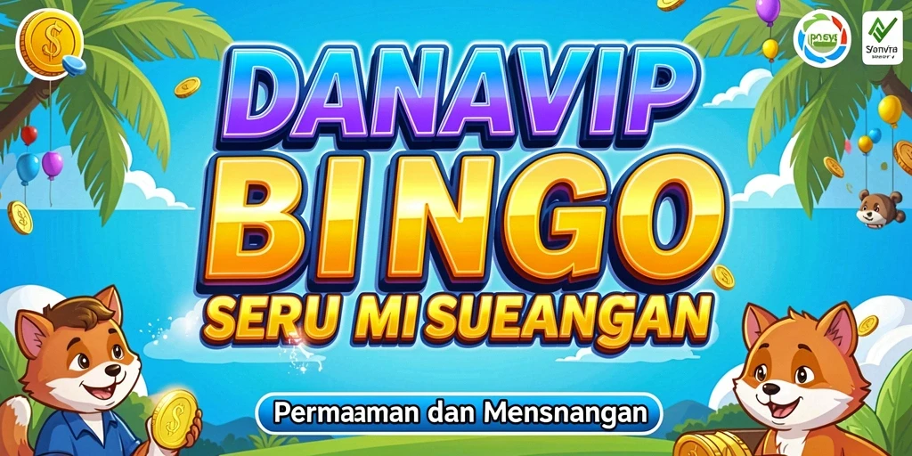 Tampilan menarik gameplay Bingo di DANAVIP dengan berbagai pilihan kartu.