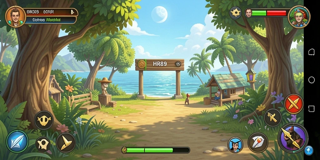 Tangkapan layar gameplay HR89 menampilkan aksi seru dan grafis yang menarik.