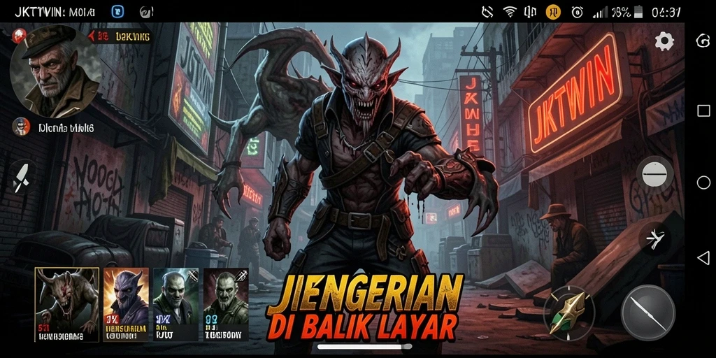 Gameplay menyeramkan dengan suasana mencekam dari <strong>JKTWIN</strong>.