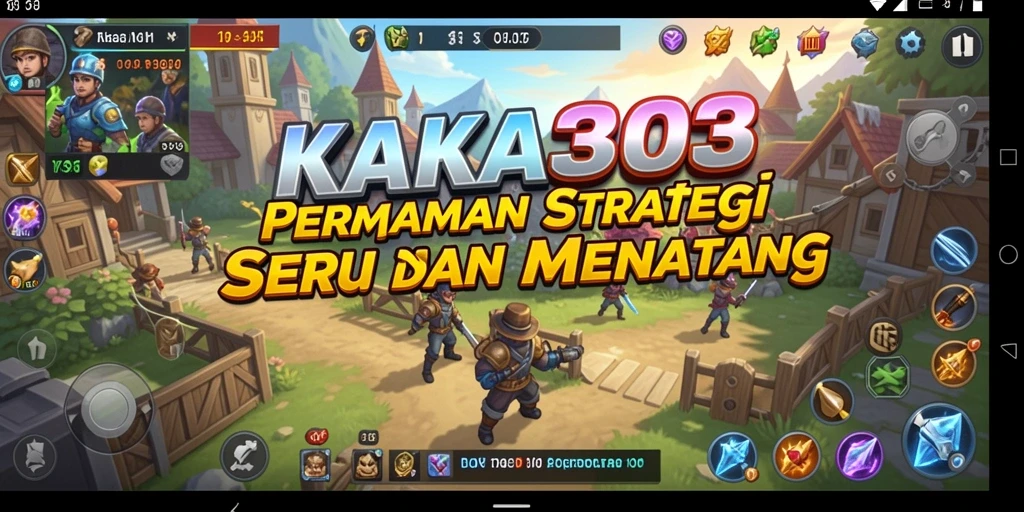 Tampilan gameplay KAKA303 yang menarik dengan strategi yang mendebarkan.
