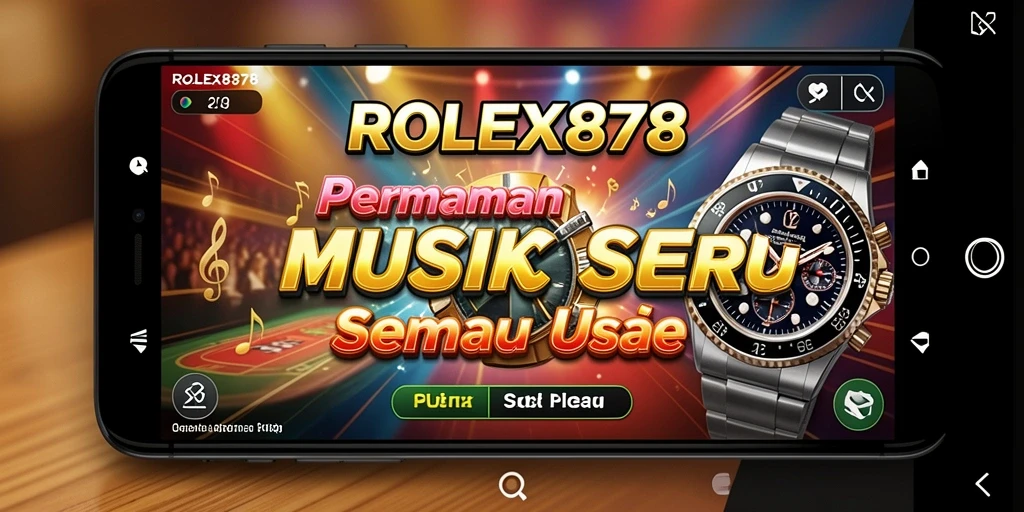 Gameplay seru di ROLEX878 dengan musik interaktif